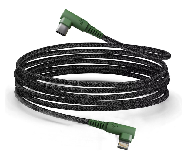 Hune Kabel USB-C do Lightning 1.2m Forest Green - 1370693 - zdjęcie